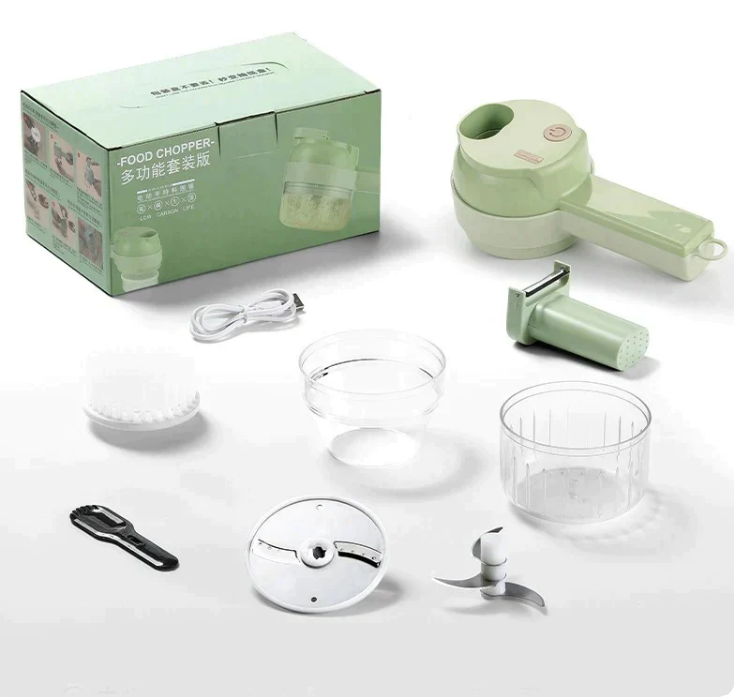 Picadora de verduras eléctrica portátil