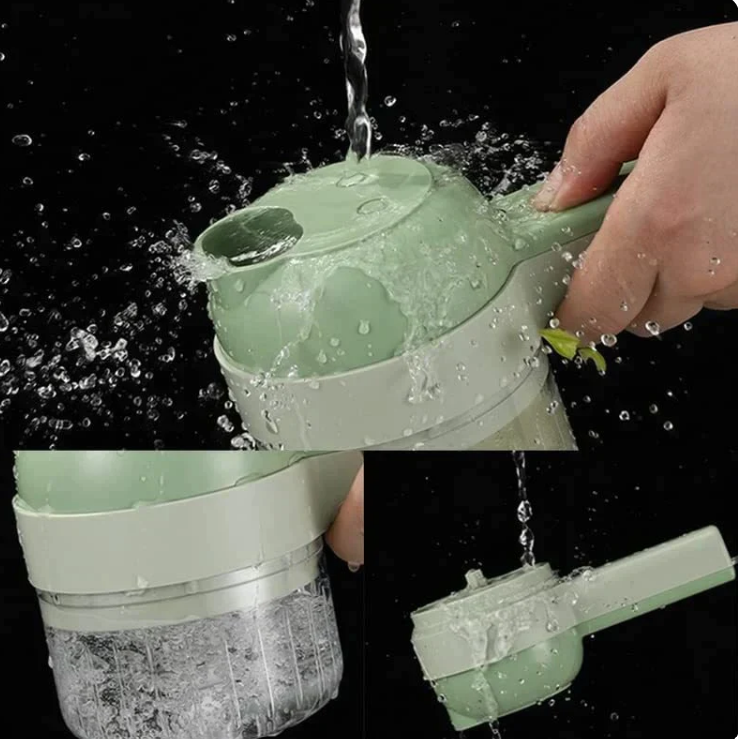 Picadora de verduras eléctrica portátil