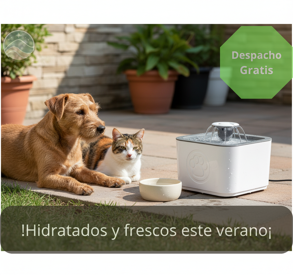 Fuente De Agua Para Mascotas 2 Litros