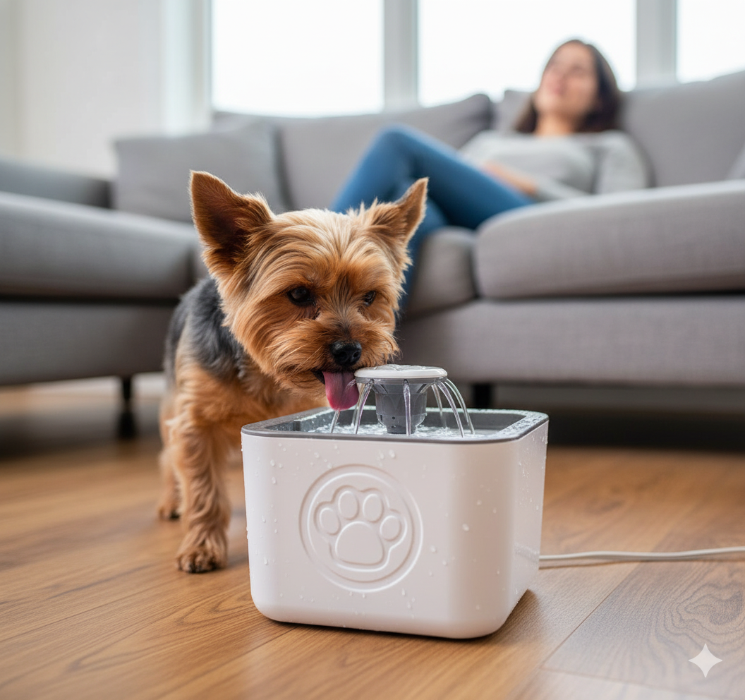 Fuente De Agua Para Mascotas 2 Litros